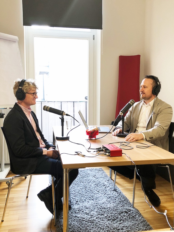 Mario Körbler nel podcast Menschen im Vertrieb